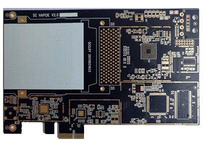 4-layer Immersion Gold + Gold Finger Gold-plated PCB Board