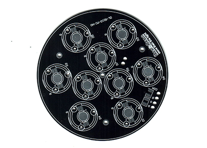 Round lamp aluminum substrate