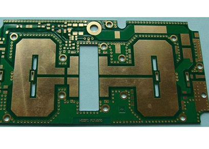 6-layer Rogers + FR4 mixed voltage circuit board